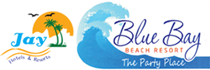Logo of Blue Bay Beach Resort, ECR, Chennai, sticky